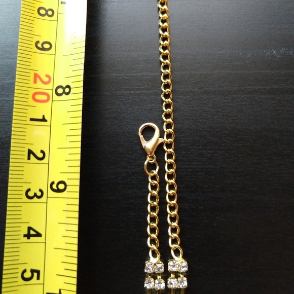 LAST ONE Callie Palace Queen: Rhinestone Toe and Ankle Jewelry - Picture 13 of 17